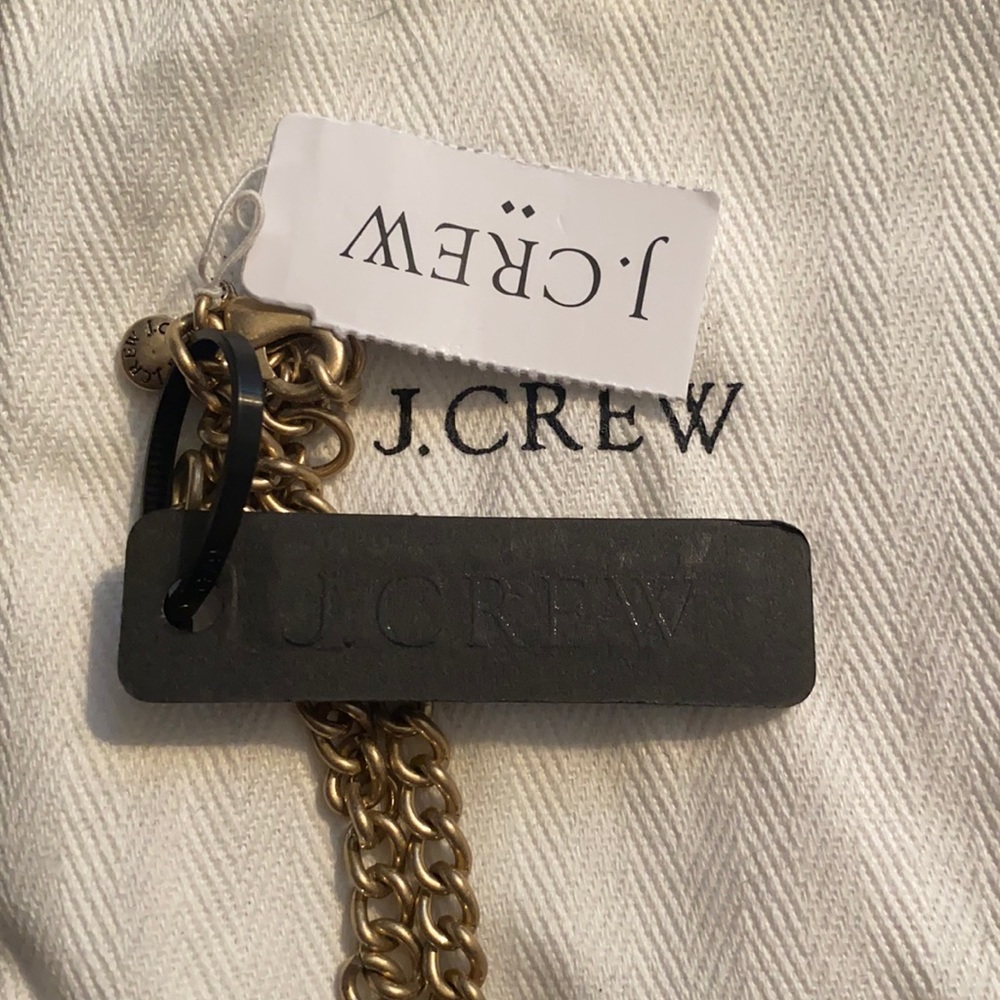 NWT J. Crew Blue Statement Necklace - Picture 2 of 3